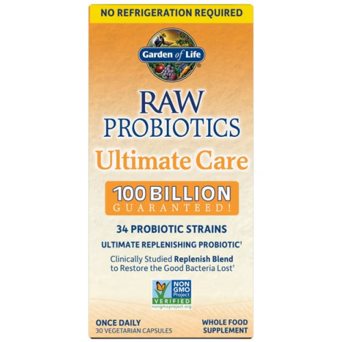 GARDEN OF LIFE - Raw Probiotics Ultimate Care - 30 веган капсули